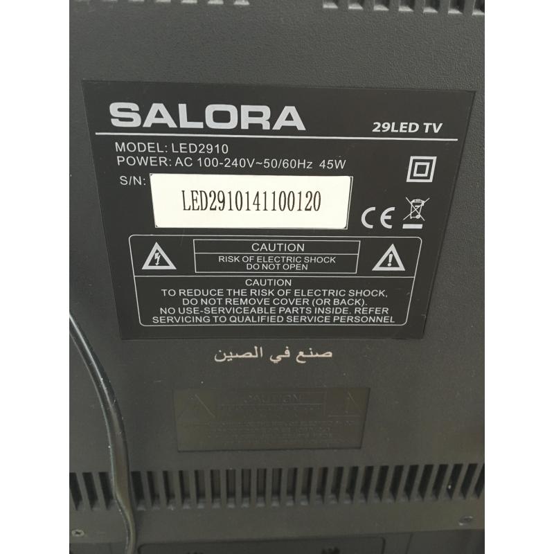 Mooi kleine led tv Salora 19"