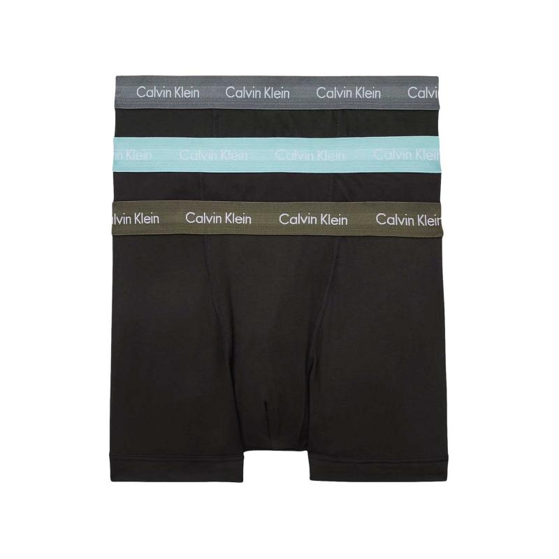 Calvin Klein - 3p Trunk - Cotton Stretch -