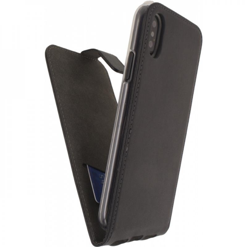 Mobilize Flip Case iPhone X Xs, Zwart Kleur Black