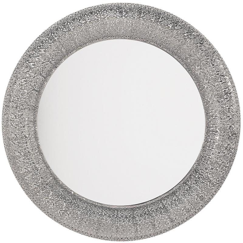 Wandspiegel zilver ⌀ 80 cm CHANNAY
