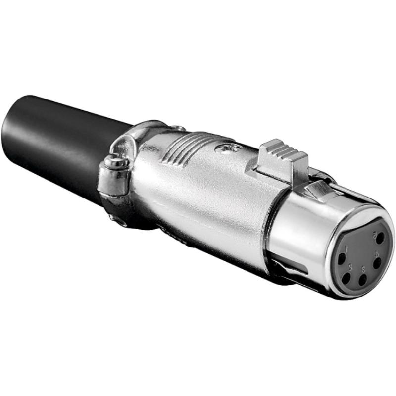 Xlr stekker 5 polig Valueline