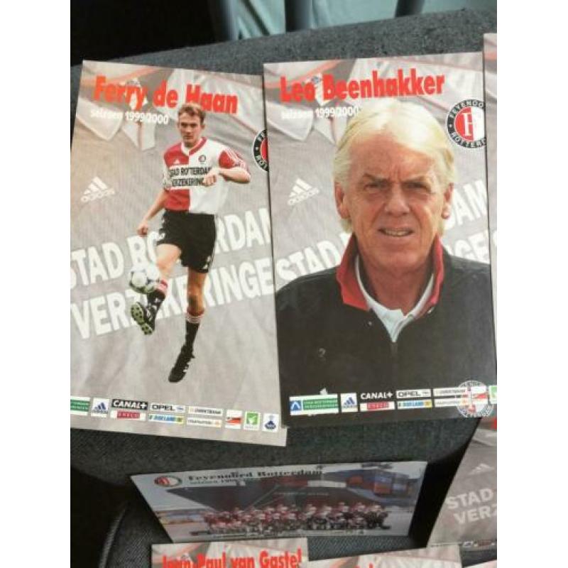 42 Feyenoord speler kaarten 1999-2000
