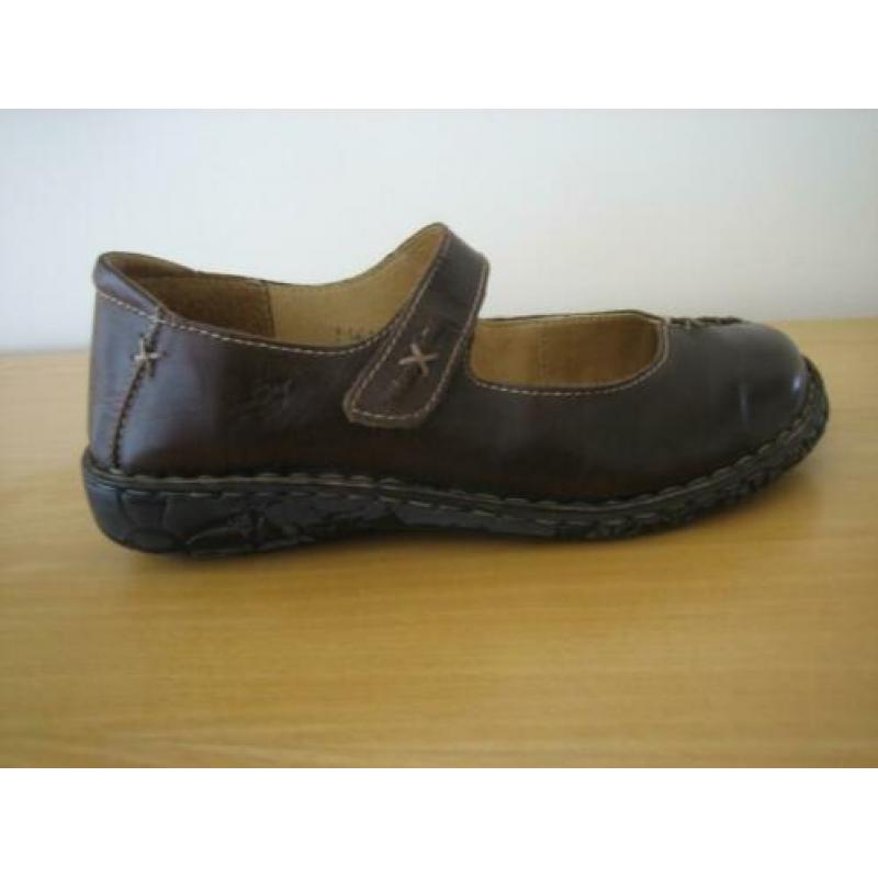 Comfortabele bruin leren schoen JOSEF SEIBEL 37 snazzeys
