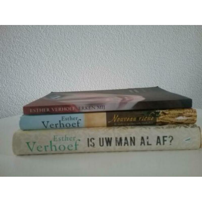 Esther Verhoef , Erken mij , Nouveau riche , Is uw man al af