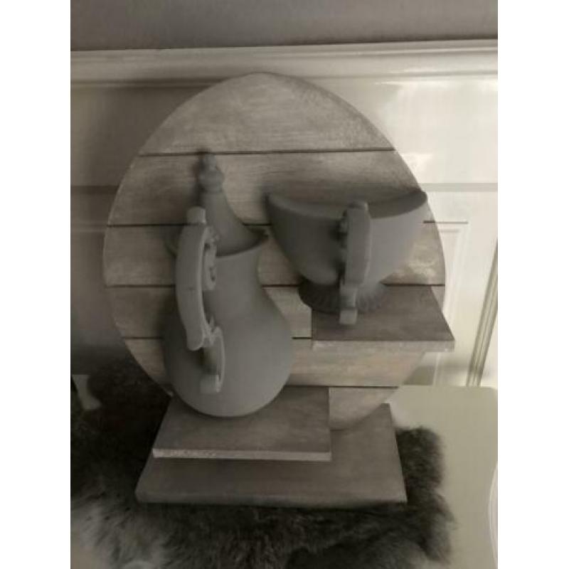 Houten ornament paasei