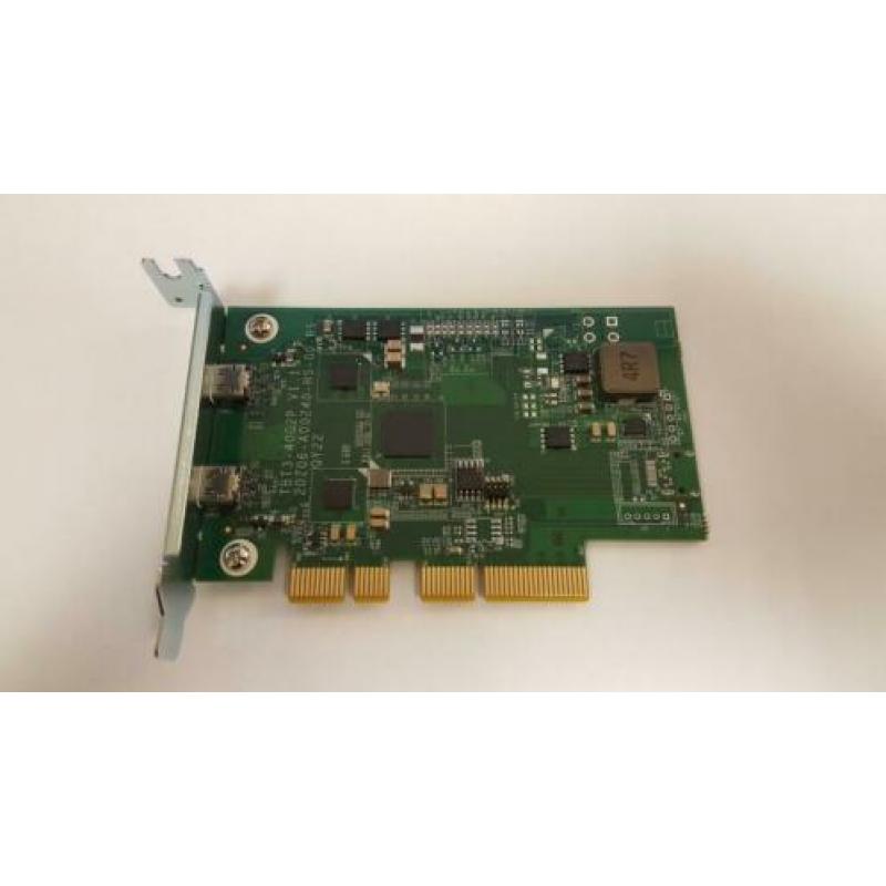 [Nieuwe QNAP Dual Port ThunderBolt 3 PCIe adapter + remote]