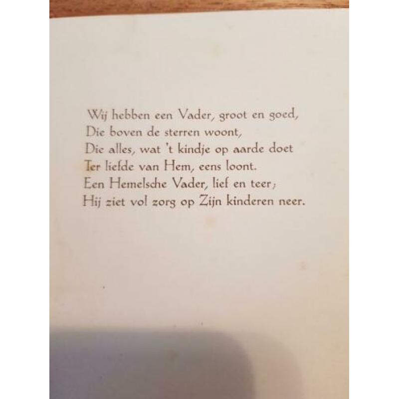 het onze vader heel mooi en lieflijk boekje 1933