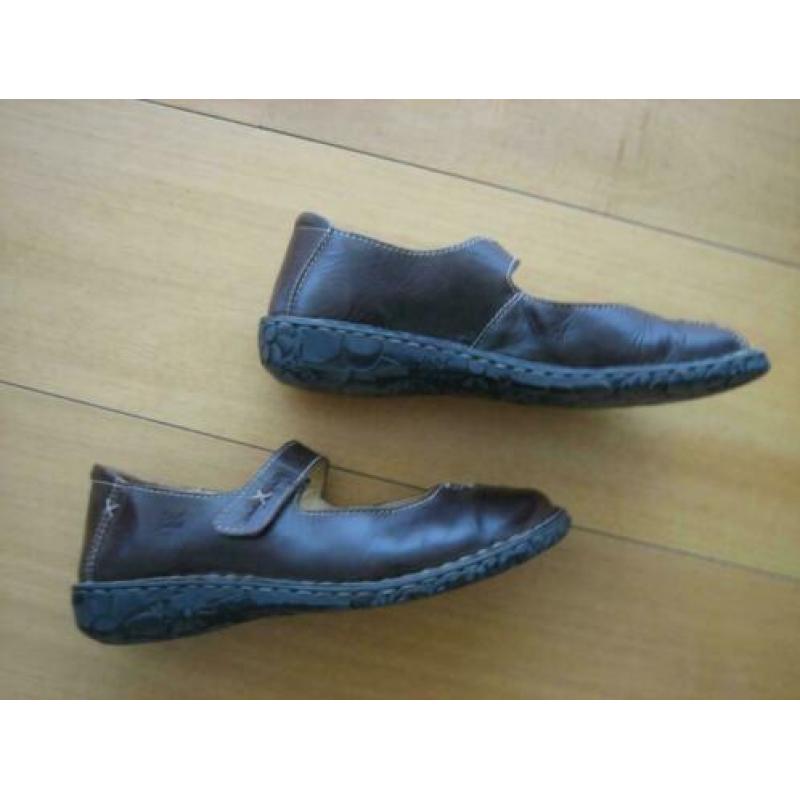 Comfortabele bruin leren schoen JOSEF SEIBEL 37 snazzeys
