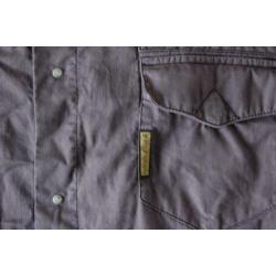 ARMANI JEANS GRIJS overhemd MAAT 3XL XL L