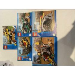 Lego city goudmijn 4204 en 4200