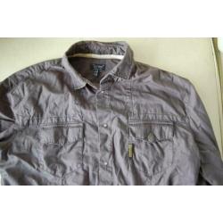 ARMANI JEANS GRIJS overhemd MAAT 3XL XL L