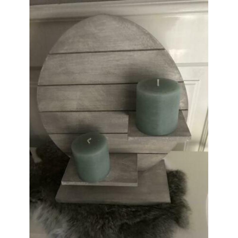 Houten ornament paasei