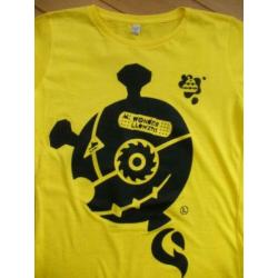 LOWLANDS 2011 t- shirt geel maat S - nieuw -
