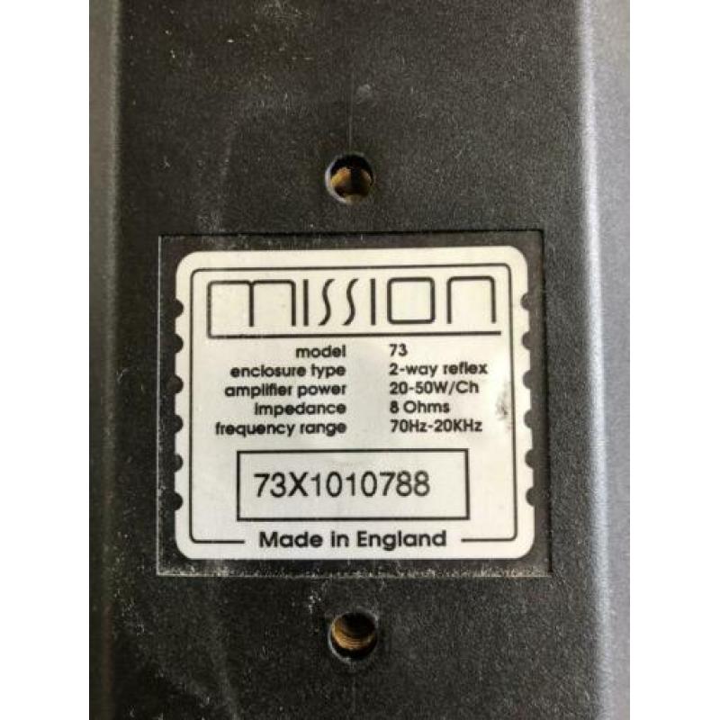MISSION 73 surround speakers met VOGELS standaards