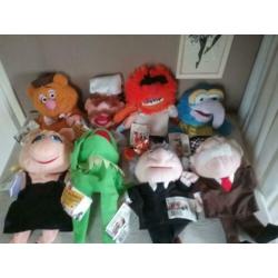 Complete nieuwe set handpoppen van de muppets van AH nieuw!