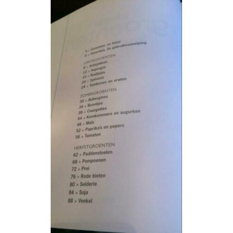 Kookboek verse groenten