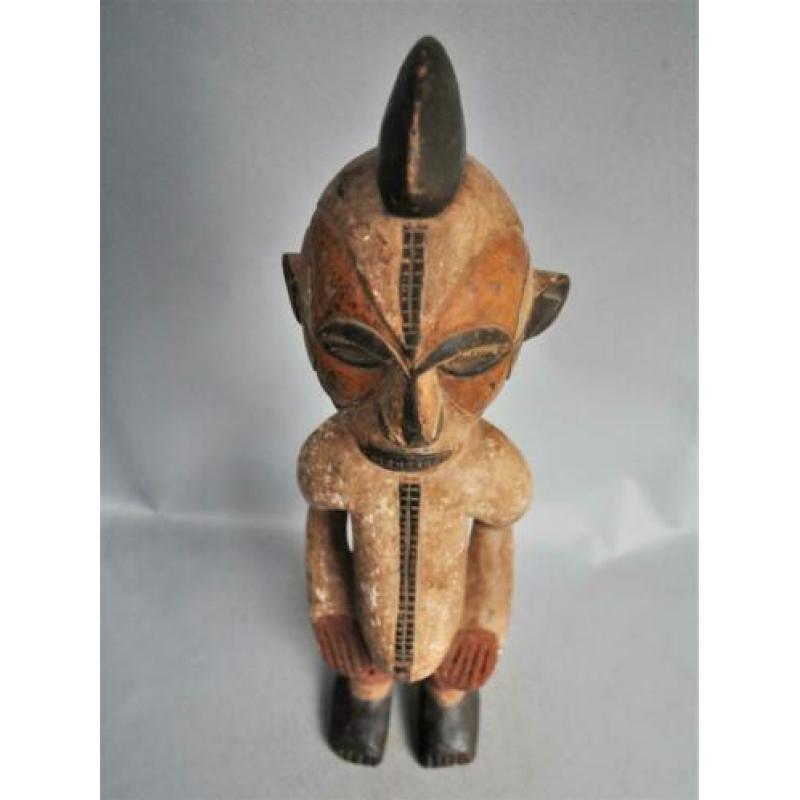 IGBO, Nigeria, fraai contrastrijk beeld, 2e helft 20e eeuw