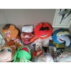 Complete nieuwe set handpoppen van de muppets van AH nieuw!