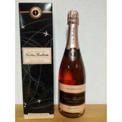 Limited edition Nicolas feuillatte brut rose champagne 5 st!
