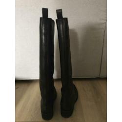Zwarte hoge Shabbies maat 39