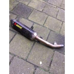 Akrapovic sport uitlaat demper Carbon z750