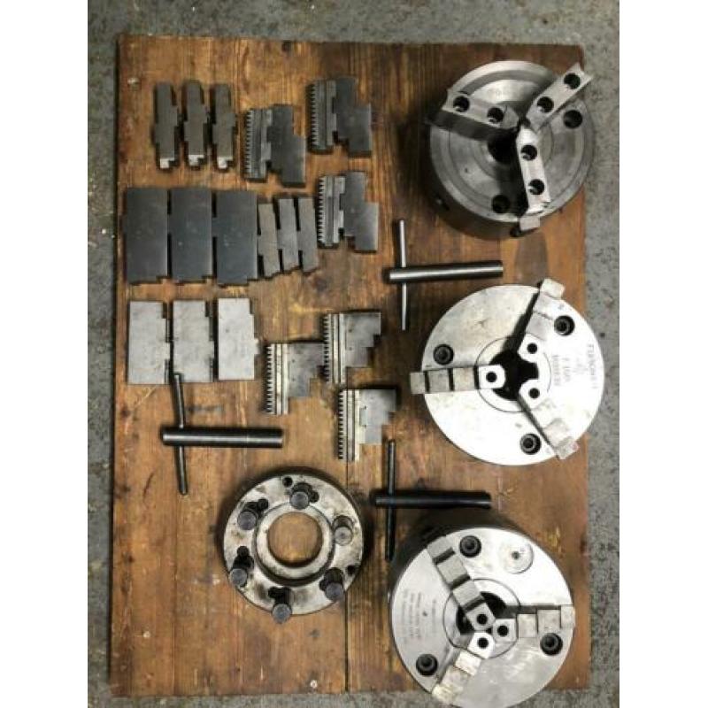 TE KOOP 3 Klauwplaten FORKARDT F 60 diameter 160 mm