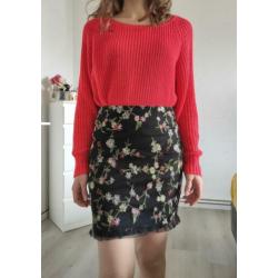 Nieuw uniek set rok blouse zomer rokje maat s handgemaakt