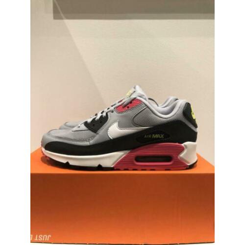 Nike Air Max 90 Essential maat 40 Grijs Roze Wit (Air Max 1)