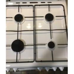fornuis, vrijstaand/gaskookplaat met elektrische oven/grill