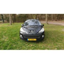 Peugeot 207 1.6 16V SW CLIMA Cruise AUT 2009 Zwart LPG G3