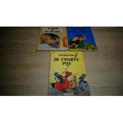 Johan en Pirrewiet stripboeken 3 stuks goede staat