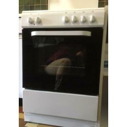fornuis, vrijstaand/gaskookplaat met elektrische oven/grill