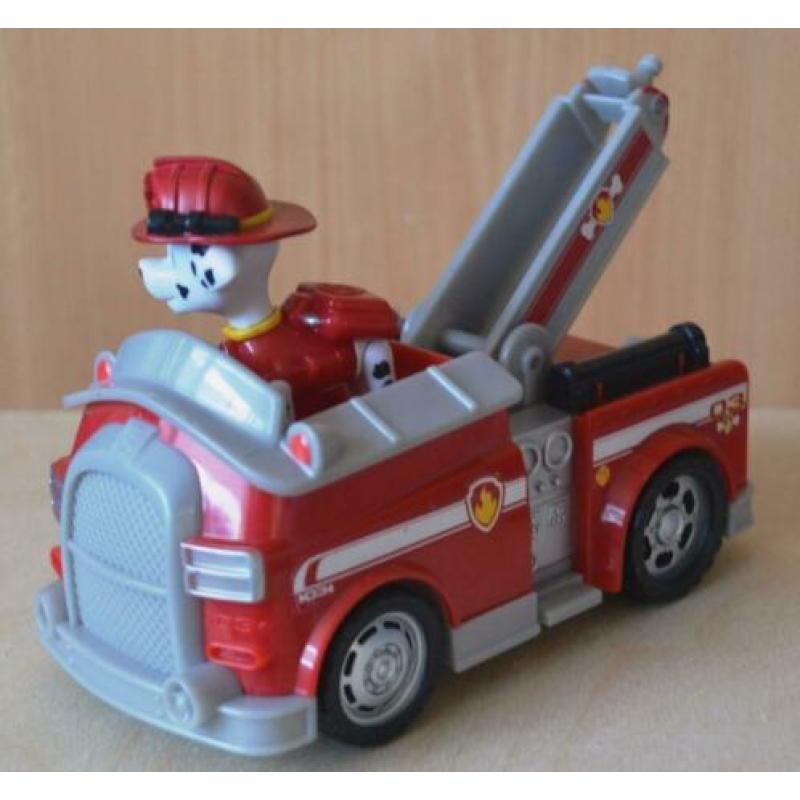 Paw Patrol Brandweer Auto Met Marshall