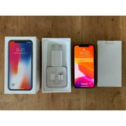 iphone X 64GB Space Grey | Met bon en garantie
