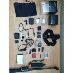 Go Pro hero 3+ met attributen