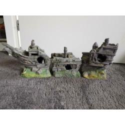 Piratenschip voor aquarium