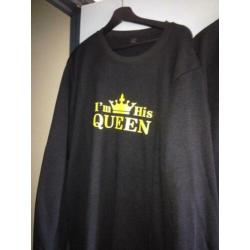 setjeTRUI ; heren I'M HER KING en dames I'M HIS QUEEN