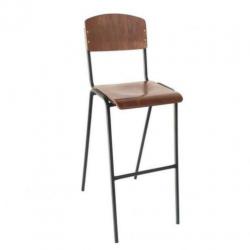 VINTAGE RESTAURANT STOELEN SCHOOLSTOELEN, stoel smokey 798