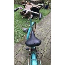 Omafiets. Westerpark Amsterdam rijd lekker
