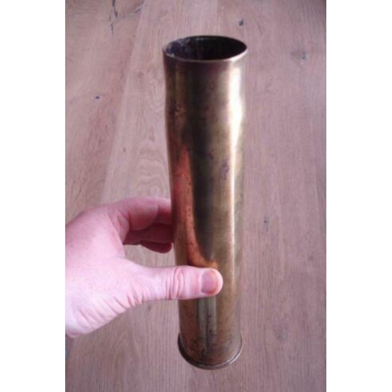Belgische lege 4,7cm AT Huls WO2 1935 100% origineel