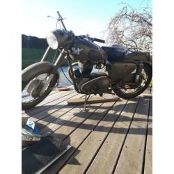 Matchless G3L. Legergroen.