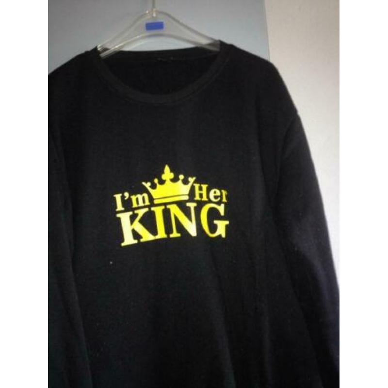 setjeTRUI ; heren I'M HER KING en dames I'M HIS QUEEN