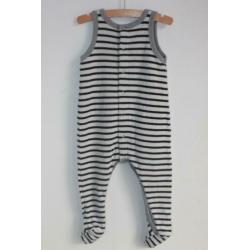 Marinepakje van Petit Bateau maat 74 (2382)