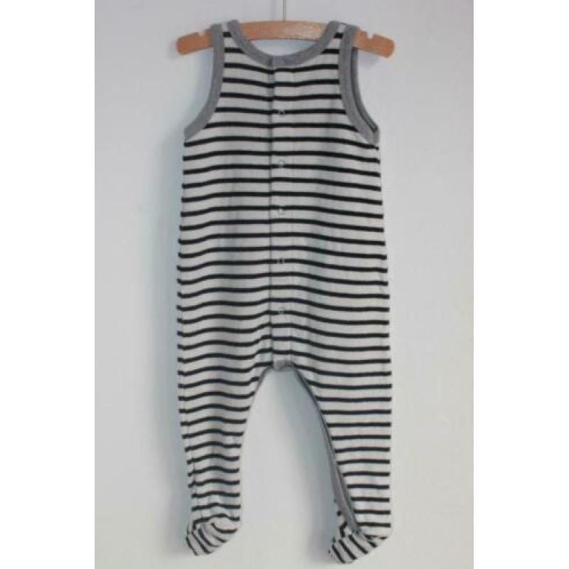 Marinepakje van Petit Bateau maat 74 (2382)