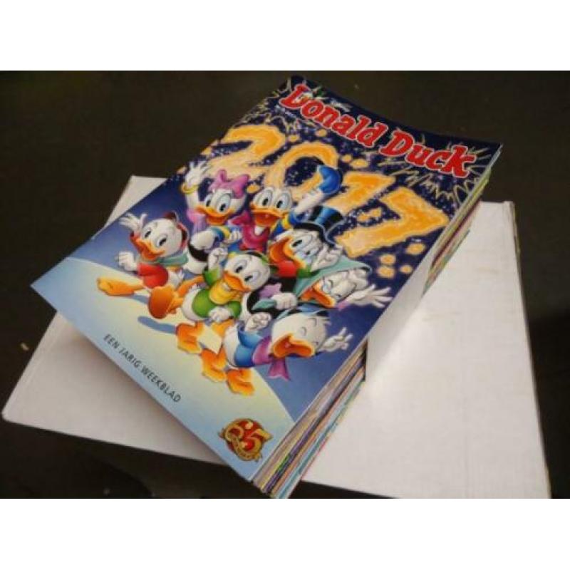Veel nette jaargangen Donald Duck vanaf € 13,00 p/jaargang.