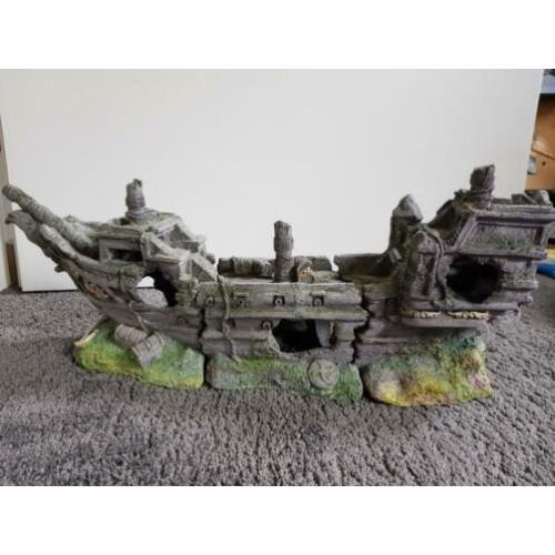 Piratenschip voor aquarium