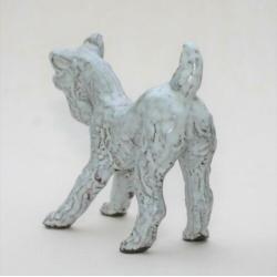 Mobach Klaas II Plastiekje van een Fox hondje 1938