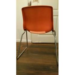2x retro stoelen €10,- per stuk