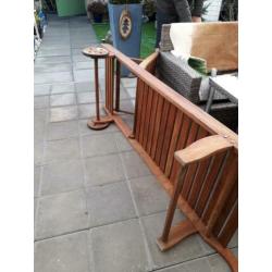 Ligbed hout / teak