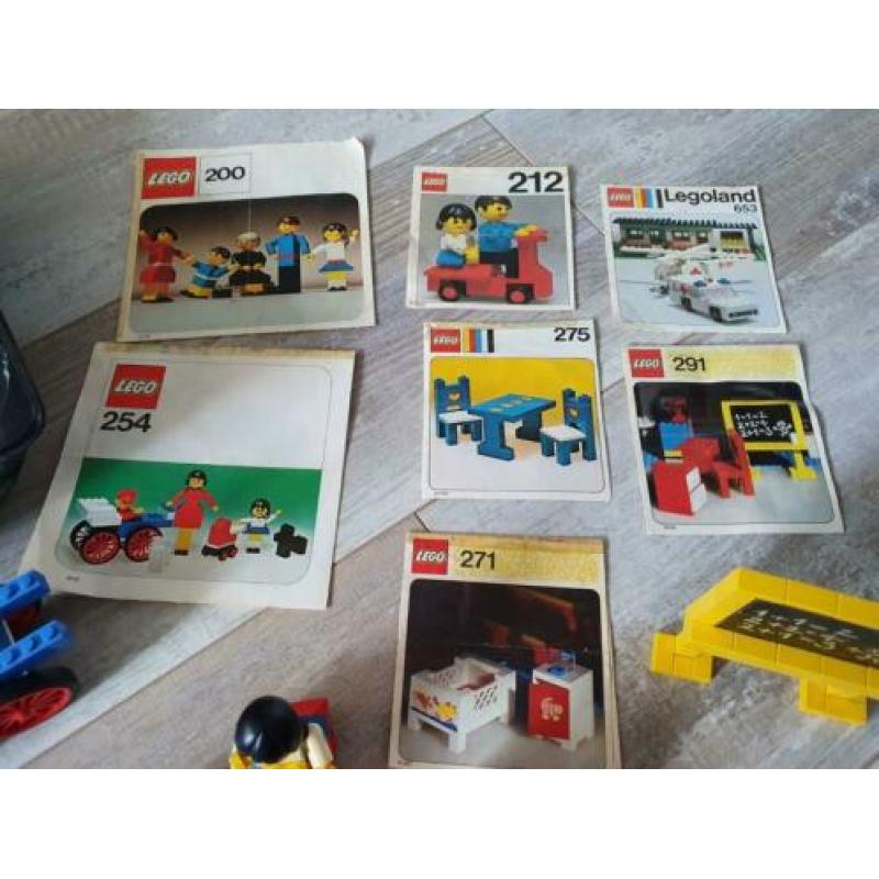 Partij Lego Vintage 200, 212, 254, 271, 275, 291 en 653